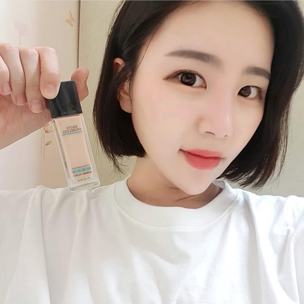 Kem Nền Maybelline Mỏng Nhẹ Kiềm Dầu Chống Nắng  #112, #115 #118  Fit Me Matte Poreless Foundation - 30ml