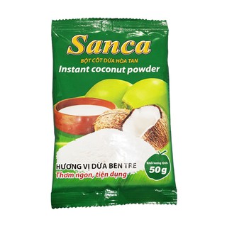 Bột cốt dừa hòa tan sanca