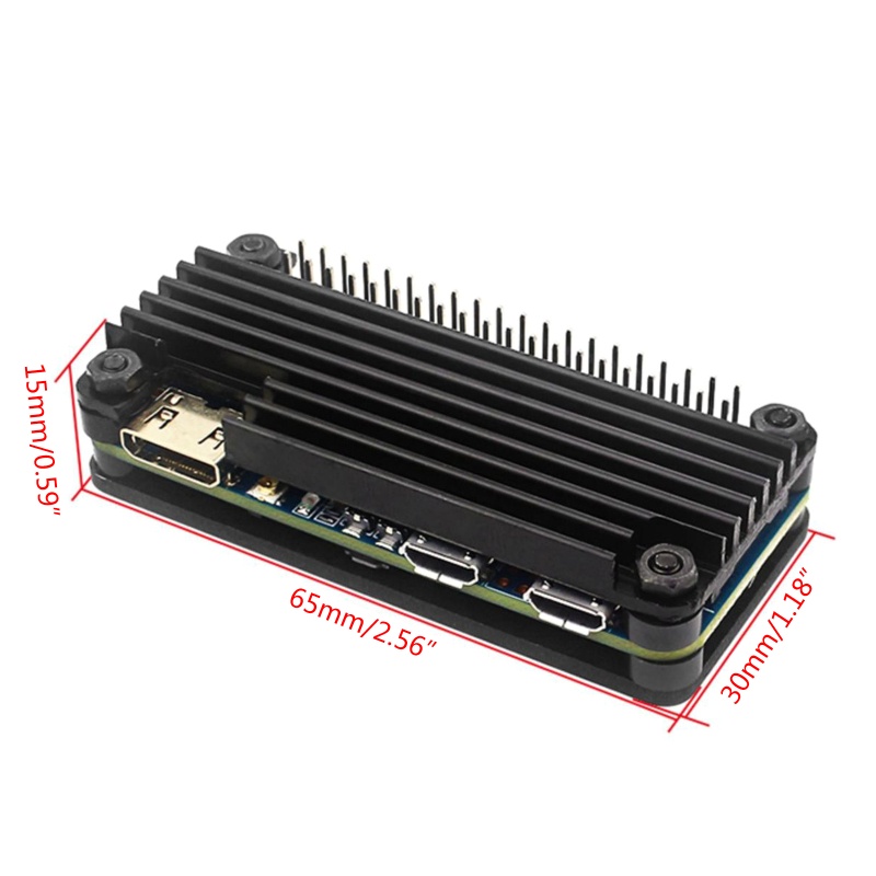 Ốp Điện Thoại Hợp Kim Nhôm 40Pin GPIO Cho Banana Pi M2 Zero for S