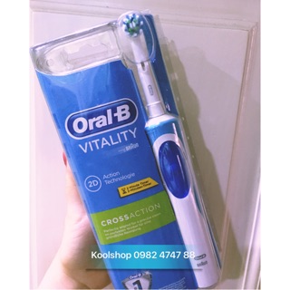 Bàn chải đánh răng điện Oral-B Vitality Braun
