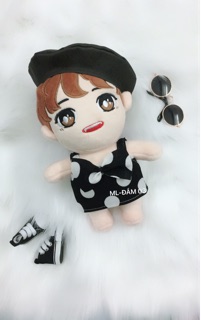 Outfit doll 20cm - Áo Đầm (không kèm mũ nồi)
