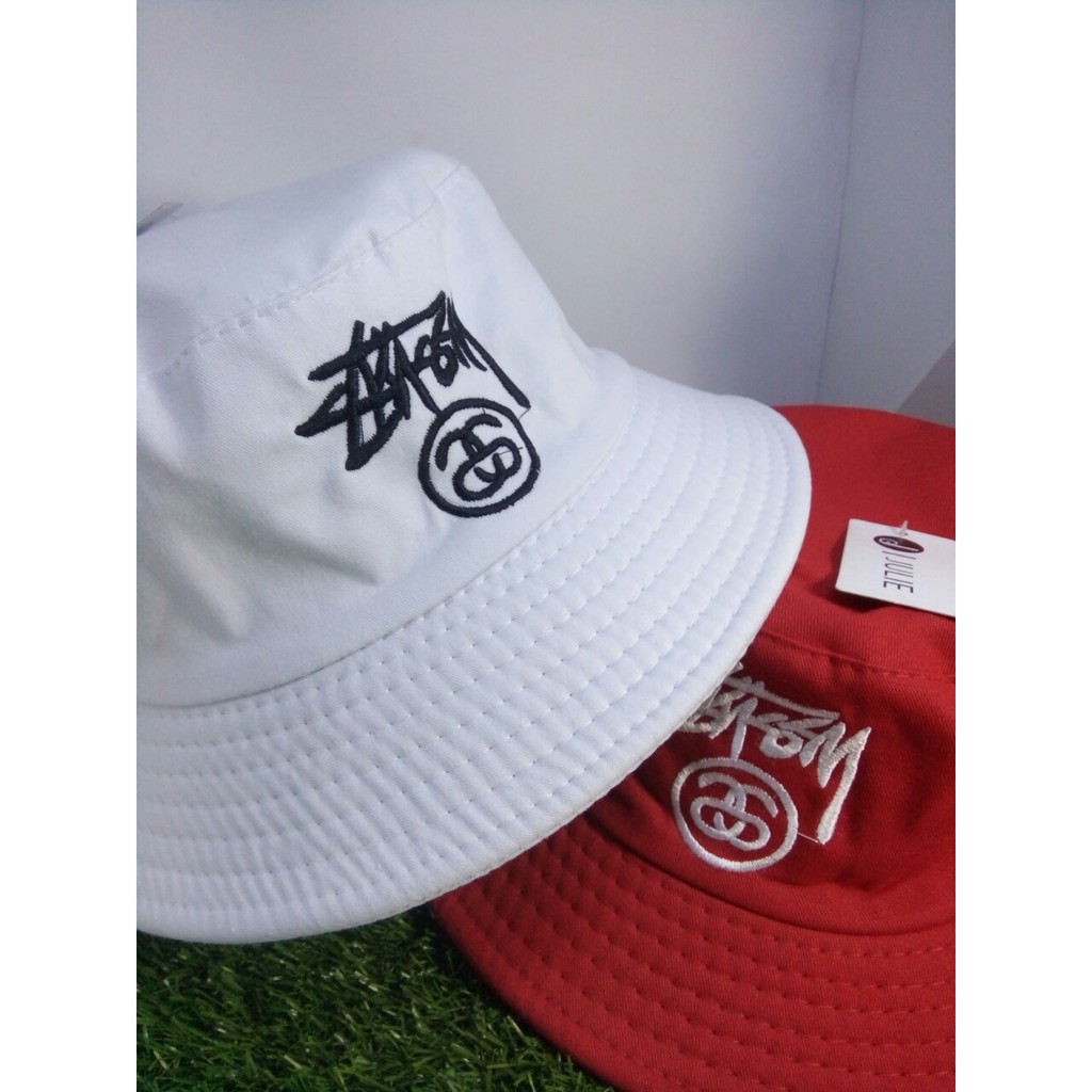 Nón tai bèo Stussy 3 màu, mũ Bucket siêu Hot hè 2018