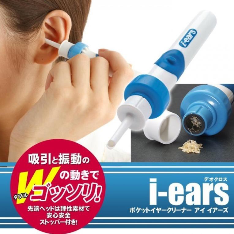 Máy lấy ráy tai nhật bản I-Ears tiện ích an toàn, dễ sử dụng hiệu quả cao