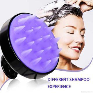 Bàn Chải Gội Đầu Silicone Mềm Mát Xa Da Đầu