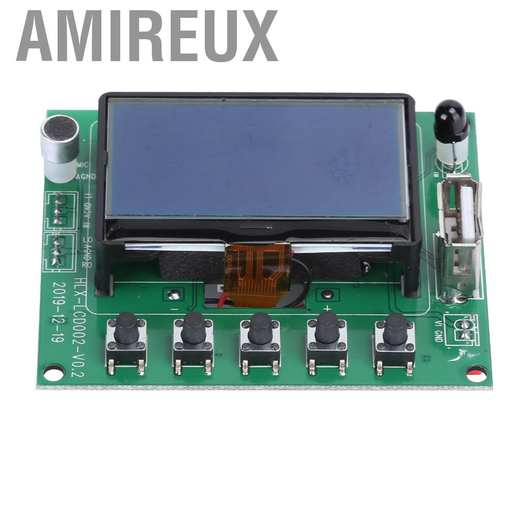 Amireux Mount MP3 Bluetooth Decoder Board Lyrics Display Module LCD Remote Controller Supplies