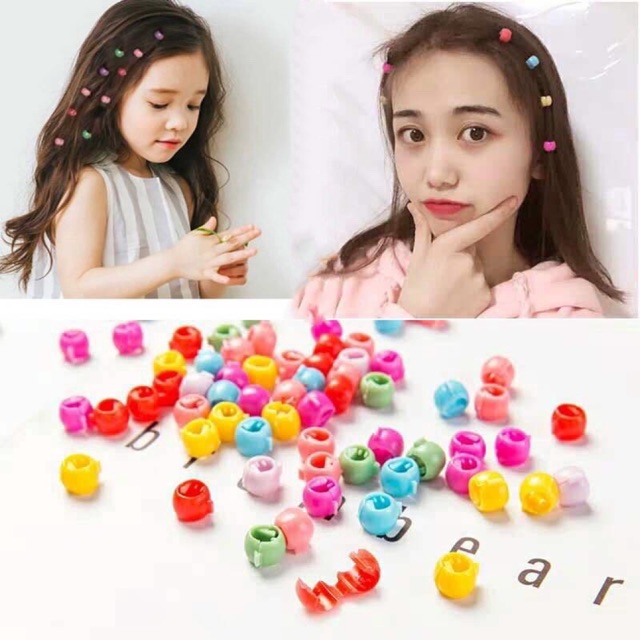 Set 12 Kẹp tóc Mini Dễ Thương