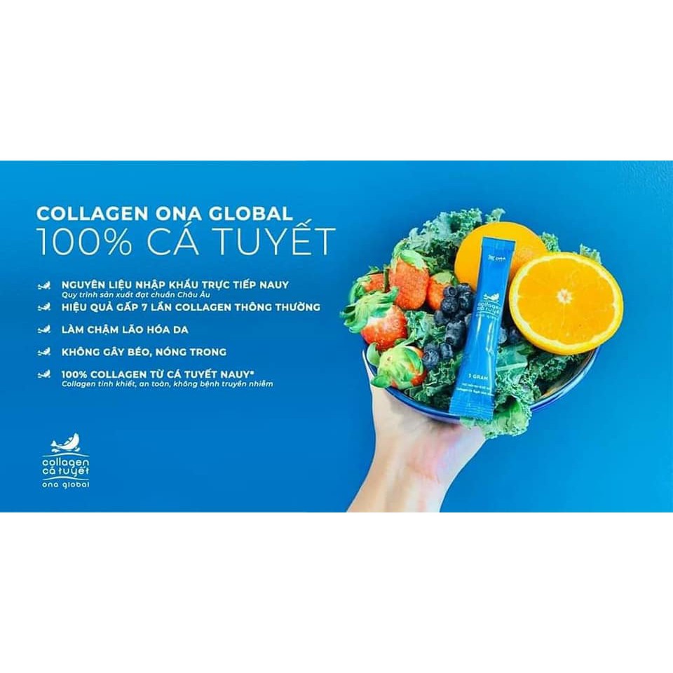 Collagen cá tuyết Nauy Cocayhoala làm đẹp da, da săn chắc, căng bóng ngậm nước ẩm mượt chỉ sau 30 ngày | BigBuy360 - bigbuy360.vn