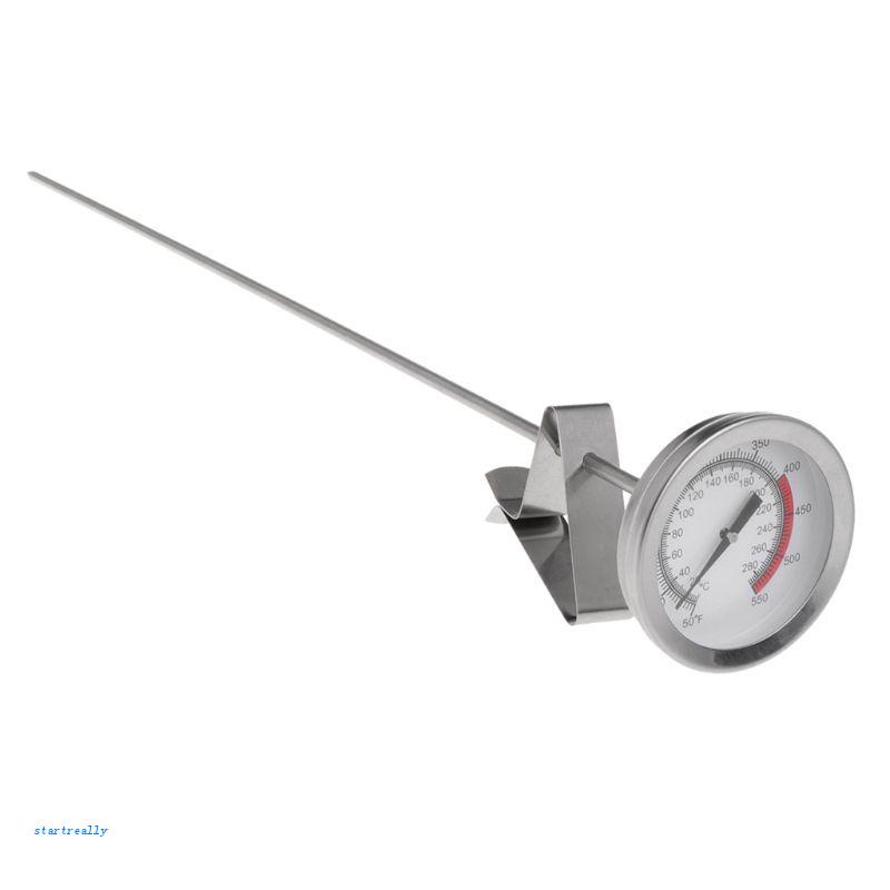 Nhiệt Kế Bằng Thép Không Gỉ 40cm Phù Hợp Cho Khoai Tây Chiên / Gà Rán