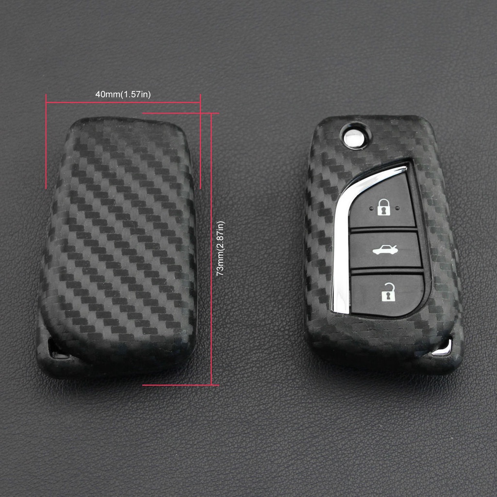 Ốp Chìa Khóa Điều Khiển Từ Xa Cho Xe Hơi Toyota YARIS Fortuner vios