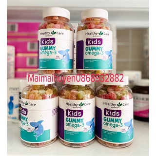 Kẹo dẻo Gummy Omega3 Healthycare Lọ 250v
