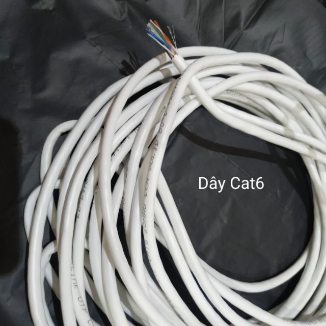 (⭐)  Dây mạng Cat6 Hàng Chuẩn 💯 Chính Hãng LB-LINK (⭐) Bấm sẵn 2 đầu LAN, Internet ( 20m 30m 40m 50m )