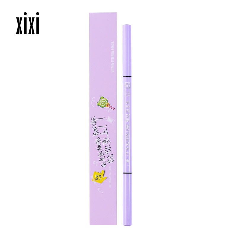 Chì Kẻ Mày 2 Đầu Xixi Eyebrow Pencil Kẹo Ngọt Hoạt Hình Siêu Dễ Thương