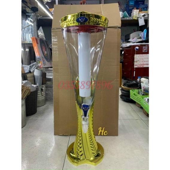 Tháp bia gạo 3L.  Loai 1. Ảnh chụp thật