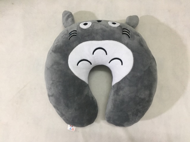 Gối Chữ U Totoro Mới Êm Mềm Mịn Bảo Vệ Cổ Không Mỏi