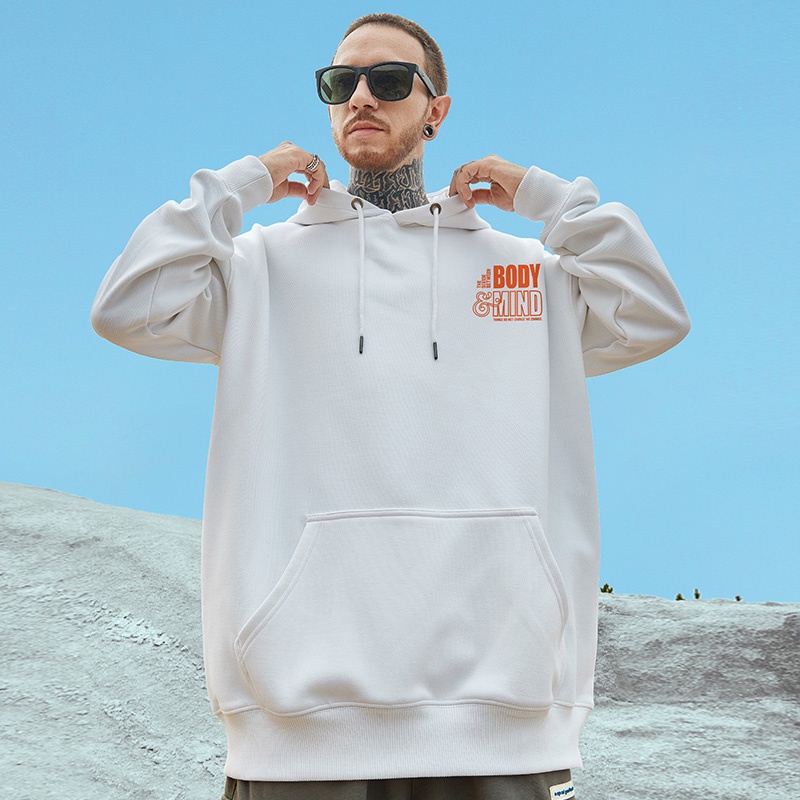 Áo Khoác Hoodie Tay Dài Dáng Rộng Cỡ Lớn Thời Trang Xuân Thu Mới Cho Nam 2021