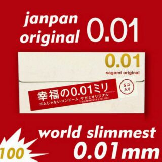 Bao cao su Sagami Original 0.01