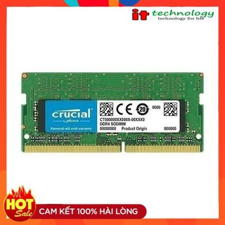 🎁 RAM Laptop Crucial 8GB DDR4 2400MHz SODIMM - Hàng Nhập Khẩu