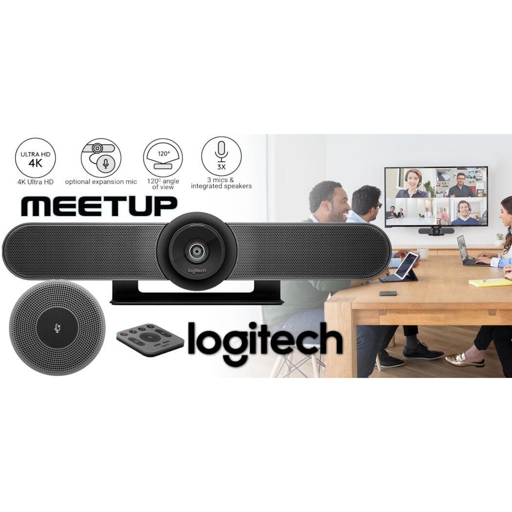  Thiết bị hội nghị MEETUP chính hãng Logitech