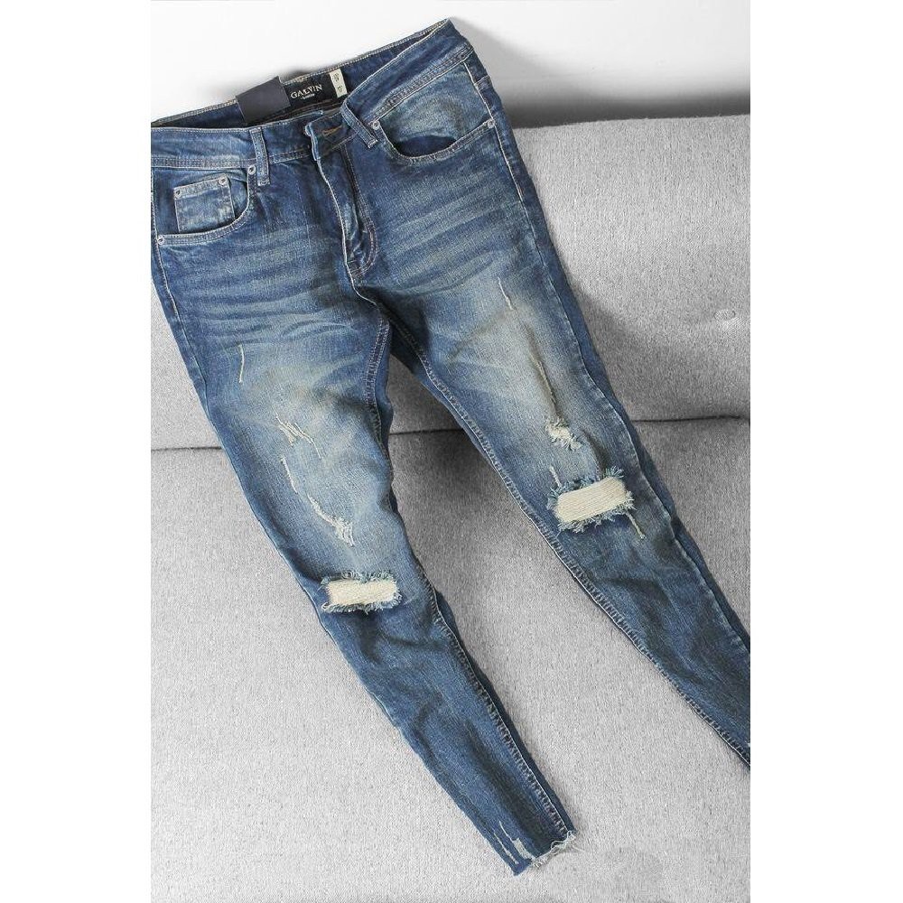 Quần jean nam Muradfashion MS55, Quần Bò Nam chất jeans co giãn hot trend 2021