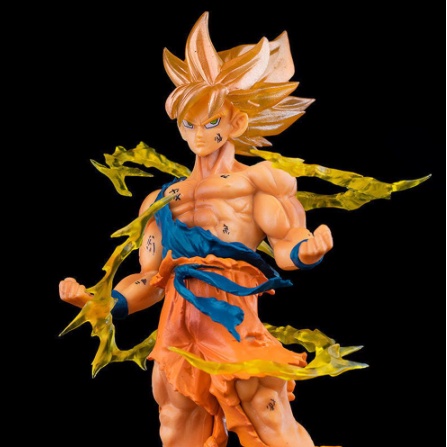 [ Dưa Hấu ] Mô hình nhân vật Dragon Ball - Mô hình Goku Saiyan