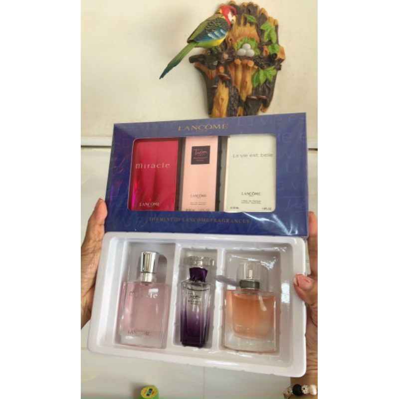 Set nước hoa Lancome 3 chai (mỗi chai 30ml)