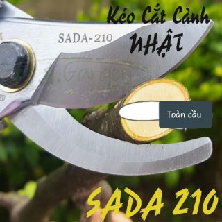 KÉO CẮT,TỈA CÂY CẢNH NHẬT BẢN - SADA 210, sắc vĩnh viễn