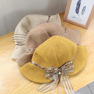 Nón Cói, Mũ Cói Mềm Đi Biển Chống Nắng Nơ Ngọc Tiểu Thư