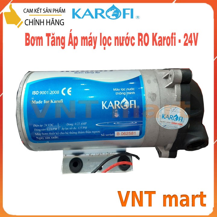 Bơm Máy Lọc Nước Karofi – Bơm Tăng Áp Karofi  - Hút sâu tới 2m - Thay được cho các loại Máy lọc nước RO – VNT Mart