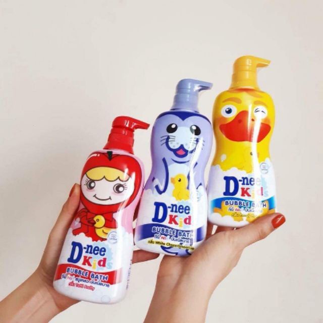 Sữa tắm gội Dnee Kids Thái Lan cho bé hình thú ngộ nghĩnh 400ml