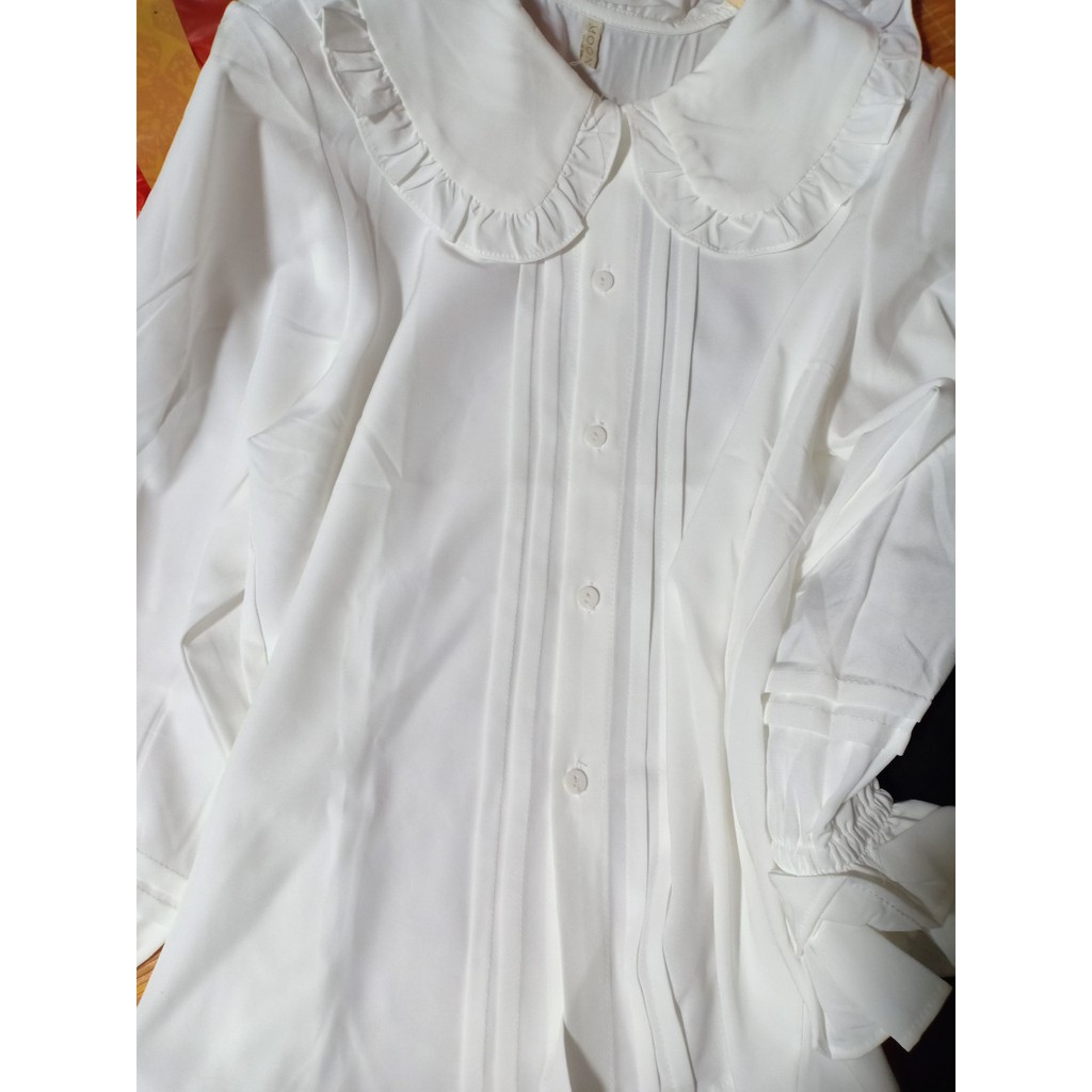 Áo sơ mi kiểu viền bèo hot 2020 | BigBuy360 - bigbuy360.vn