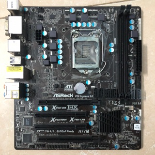 Mainboard - bo mạch chủ asrock h77 sk 1155