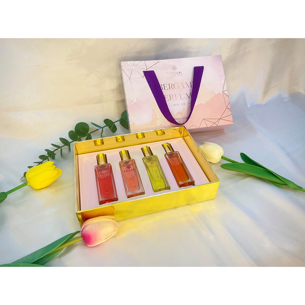 SET NƯỚC HOA NỮ CAO CẤP BERGAMI 🔥CÁ TÍNH QUA TỪNG MÙI HƯƠNG | BigBuy360 - bigbuy360.vn