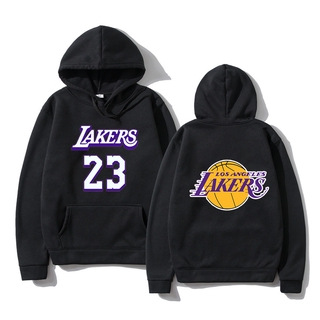 Áo hoodie in chữ lebron james no 23