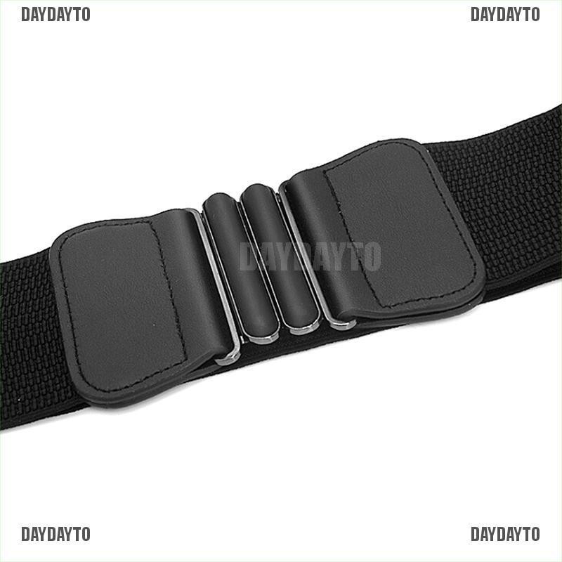 Thắt Lưng Co Giãn Bản Rộng Phối Khóa Thời Trang Cho Nữ