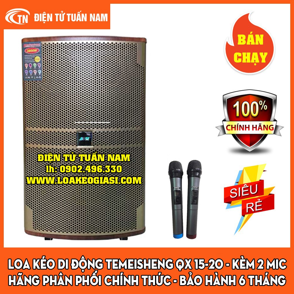 LOA KÉO DI ĐỘNG TEMEISHENG QX15-20 3 TẤC