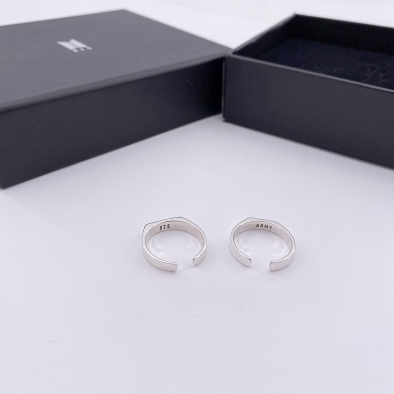 Tmdbyx Bộ Nhẫn Kèm 7 Thẻ Hình Thành Viên Nhóm Nhạc Bts