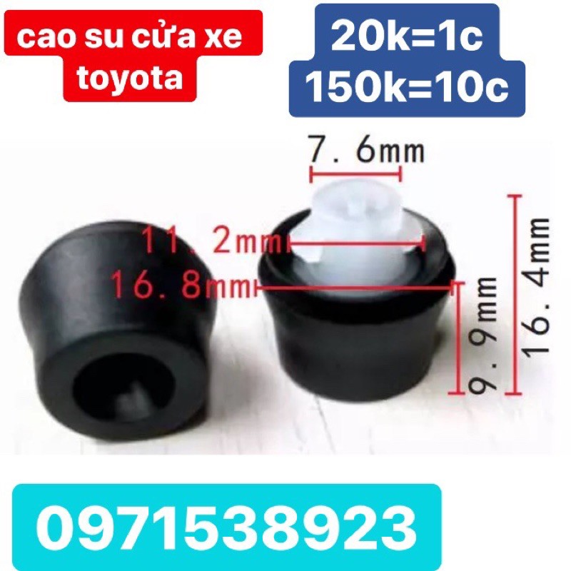 Cao su giảm chấn cánh cửa toyota xịn chính hãng