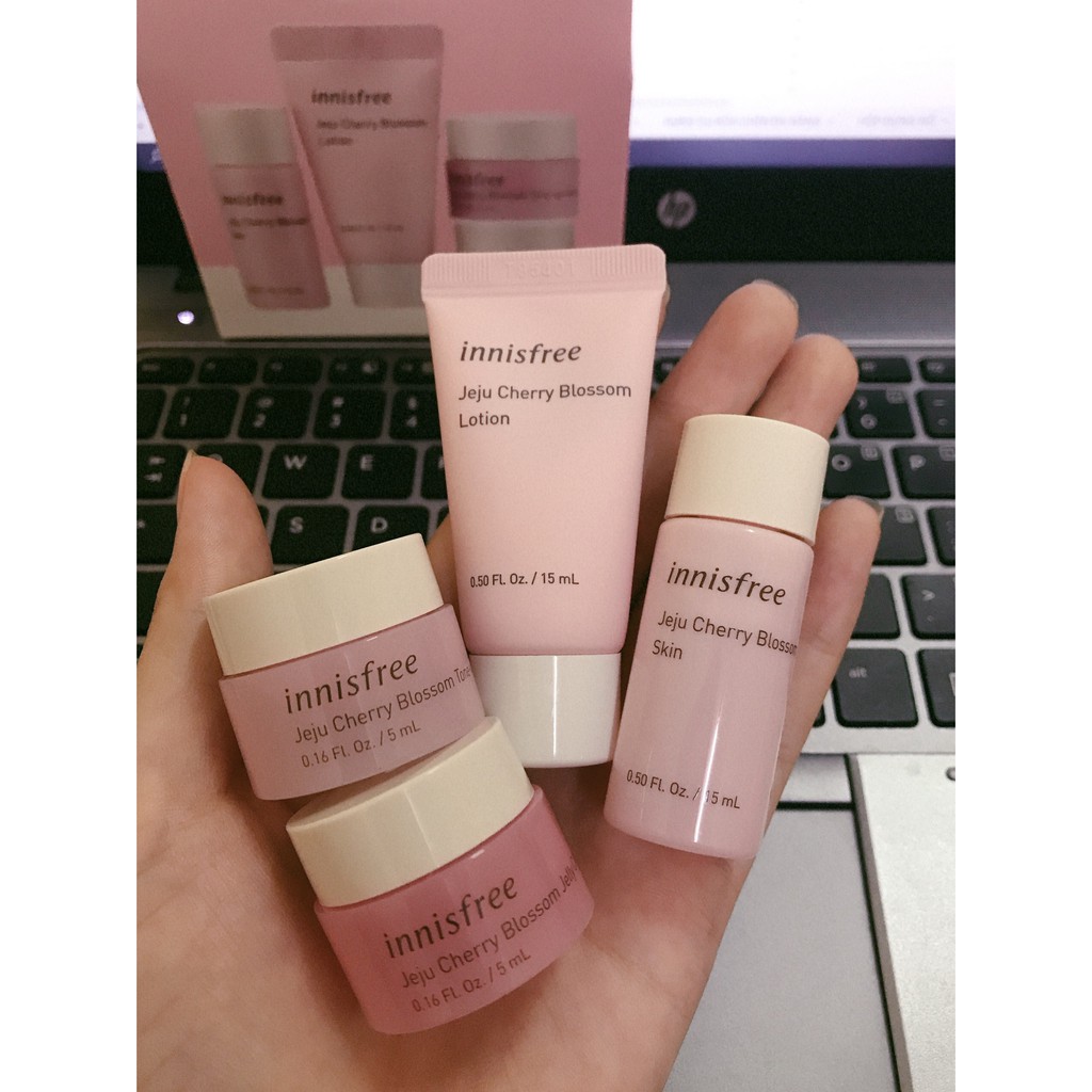 Bộ Chăm Sóc Da Innisfree , Dưỡng Ẩm Làm Trắng Da , Set Dưỡng Da Innisfree Mini Full , Bộ Dưỡng Chăm Sóc Da