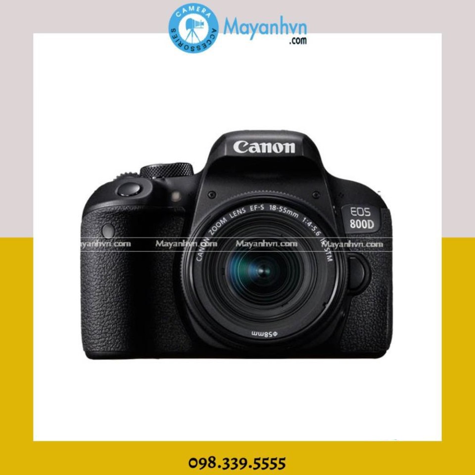 Máy ảnh Canon EOS 800D KIT EF-S 18-55mm F/4-5.6 IS STM - Bảo hành 24 tháng