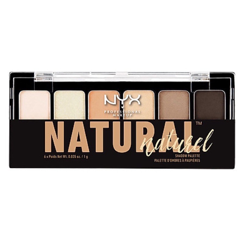 Phấn Mắt NYX The Natural Shadow Palette