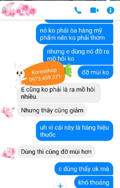 Lăn nách khử mùi ngăn mồ hôi của hiệu thuốc Hàn Quốc