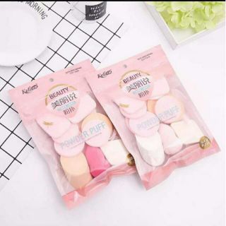 Set 13 bông mút trang điểm keli