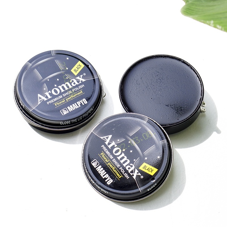 Xi đánh giày cao cấp hàn quốc Aromax màu đen và nâu