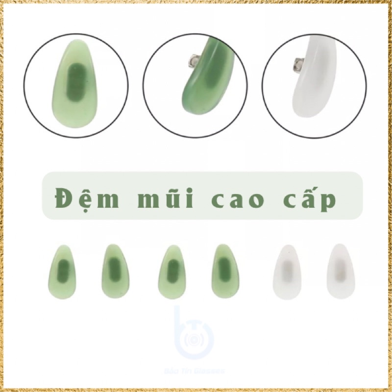 Đệm gắn chân nhôm cao cấp dành cho mắt kính