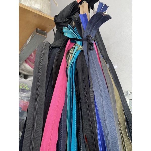 Dây kéo áo khoác dài từ 90 cm đến 1,3 mét giá chỉ 10 k/ s