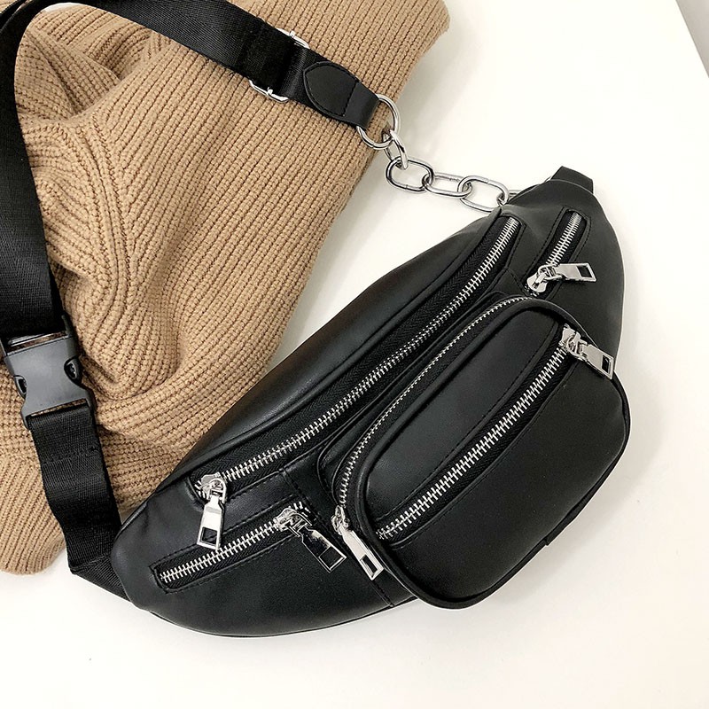 [SẴN-SALE] Túi đeo bao tử (Chain Fanny Pack)