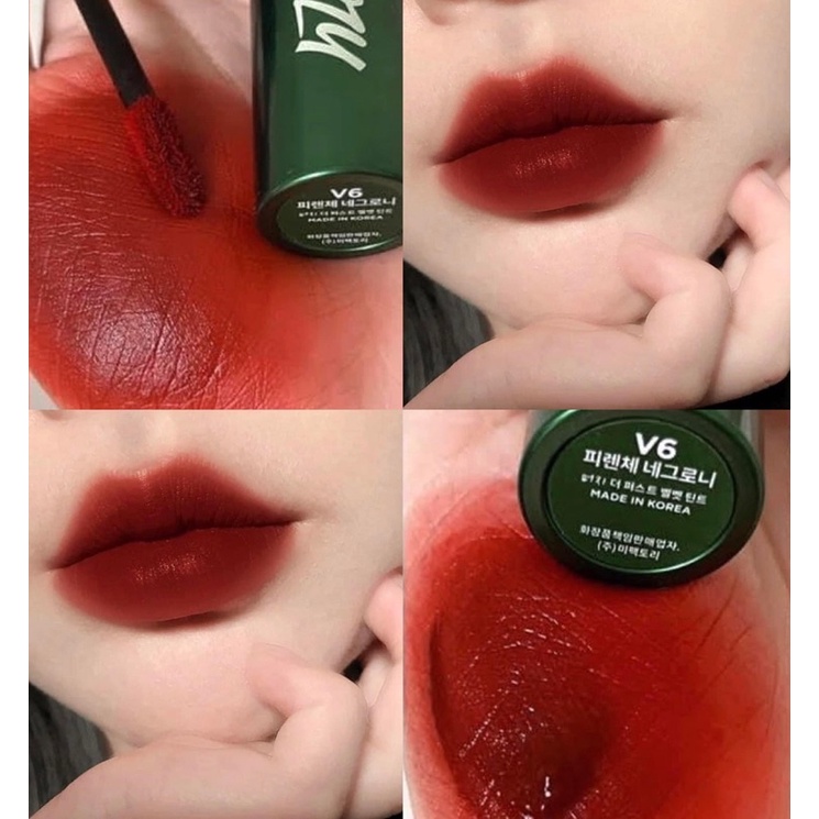 Son kem Merzy V6 vỏ xanh / Merzy Be Your See The First Velvet Tint