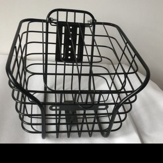 Giỏ sắt xe đạp điện có nắp - giỏ xe đạp..