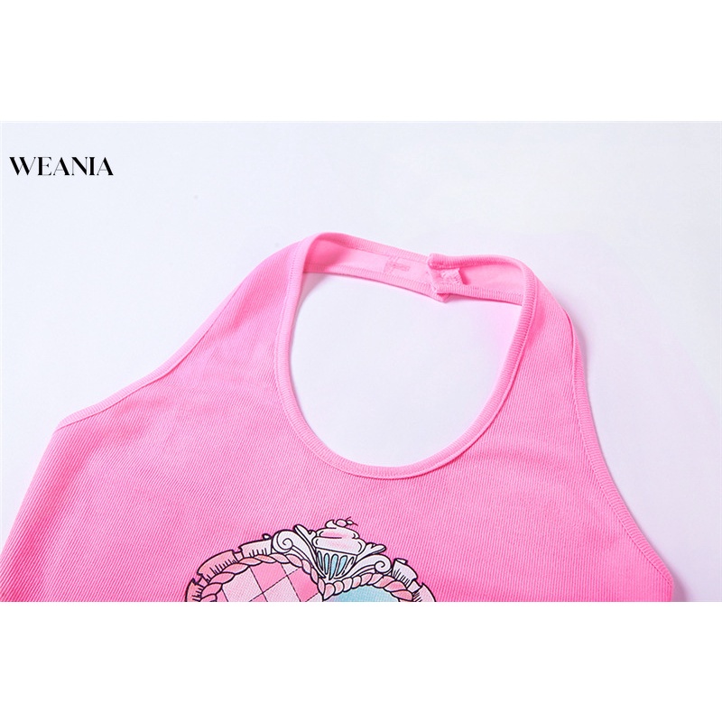 Áo Hai Dây Croptop Hở Lưng Thời Trang Cho Nữ