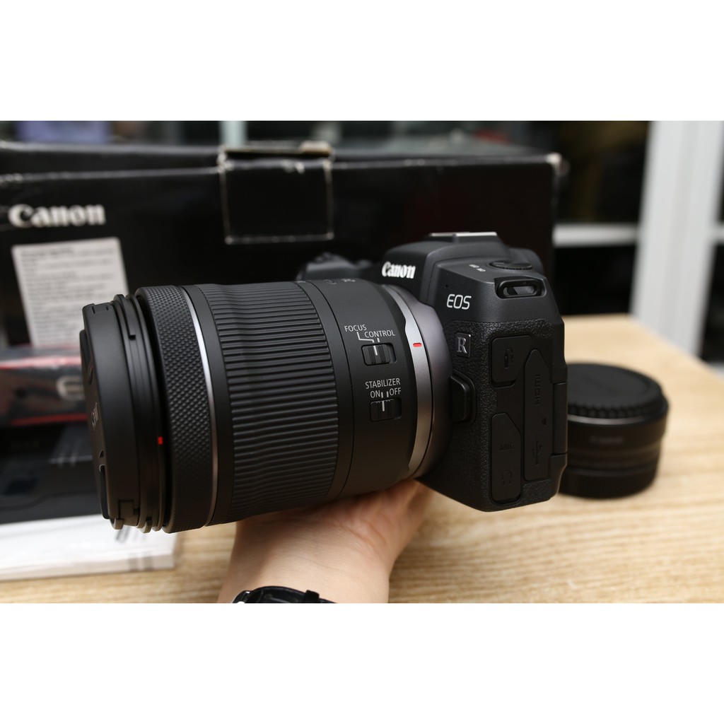 MÁY ẢNH CANON EOS RP +NGÀM +RF 24-105mm F4-7.1 IS STM - HÀNG CHÍNH HÃNG
